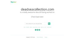 Desktop Screenshot of deadseacollection.com