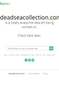 Mobile Screenshot of deadseacollection.com